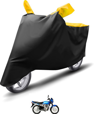 Caronix Waterproof Two Wheeler Cover for Bajaj(Wind 125, Yellow)