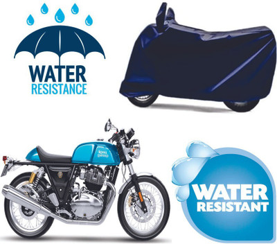 Mdstar Waterproof Two Wheeler Cover for Royal Enfield(Continental GT, Blue)