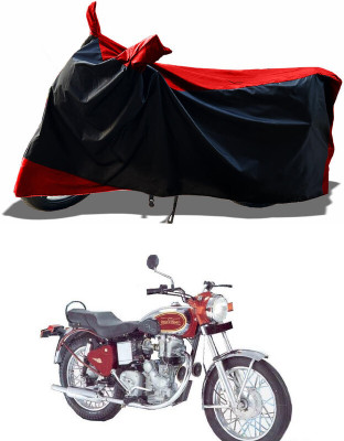 DeepShakshi AUTOMOTIVE Waterproof Two Wheeler Cover for Royal Enfield(Machismo 350, Red)