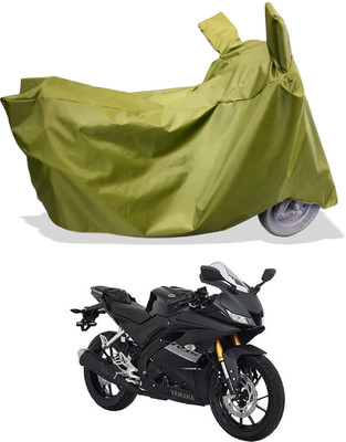 Amexride Two Wheeler Cover for Yamaha(YZF R15 V3, Maroon)
