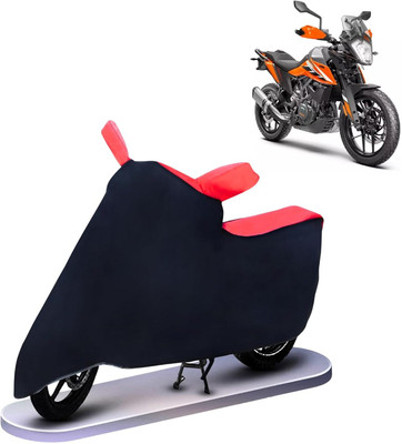 KEDIT Two Wheeler Cover for Bajaj(Pulsar 250 BS6, Red, Black)