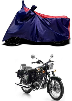 VESMEI Two Wheeler Cover for Royal Enfield(Maestro, Red)