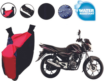 RTS COLLECTIONS Two Wheeler Cover for Bajaj(Discover 125 DTS-i, Red, Blue)