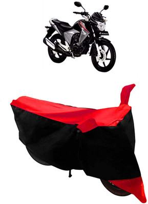 AASHTIK MART Two Wheeler Cover for Honda(Unicorn Dazzler, Red)