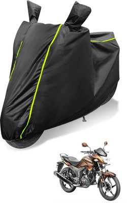 Auto Hub Waterproof Two Wheeler Cover for Hero(Hunk, Black)