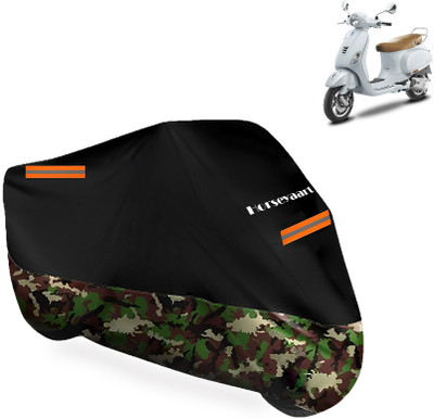 Horseyaart Waterproof Two Wheeler Cover for Vespa(Vespa VXL 125, Multicolor)