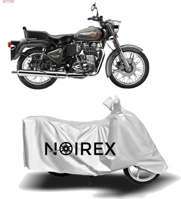 NOIREX Two Wheeler Cover for Royal Enfield(Bullet 500, Silver)
