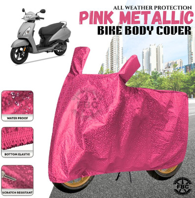 AUTOCAD Waterproof Two Wheeler Cover for TVS(Jupiter, Red)