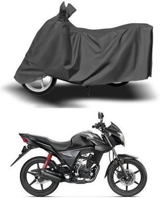 Genipap Two Wheeler Cover for Honda(CB Twister, Grey)