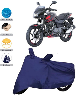 DeepShakshi AUTOMOTIVE Waterproof Two Wheeler Cover for Bajaj(Pulsar, Blue)