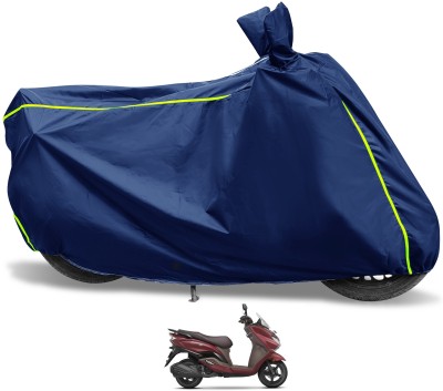 Euro Care Waterproof Two Wheeler Cover for Suzuki(Burgman Street, Blue)