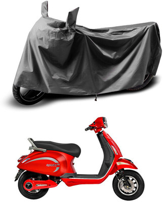 Gali Bazar Waterproof Two Wheeler Cover for PURE EV(Grey)