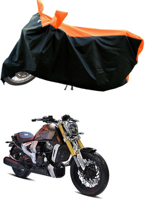 DeepShakshi AUTOMOTIVE Waterproof Two Wheeler Cover for TVS(Zeppelin BS6, Orange)