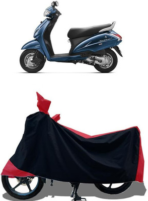 AASHTIK MART Two Wheeler Cover for Honda(Activa 6G, Red)