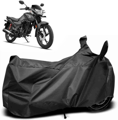 Mdstar Waterproof Two Wheeler Cover for Honda(Black)