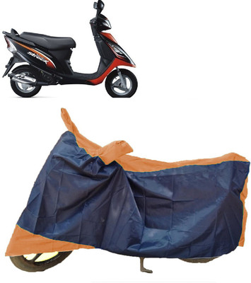 AutoFave Two Wheeler Cover for TVS(Scooty Streak, Multicolor)