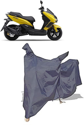 Amexride Two Wheeler Cover for Yamaha(Majesty S 155 maxi, Grey)
