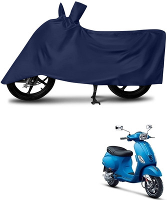 KEDIT Two Wheeler Cover for Vespa(Vespa SXL, Blue)