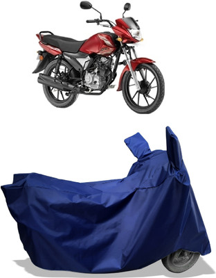 Amexride Two Wheeler Cover for Yamaha(Saluto RX BS6, Blue)
