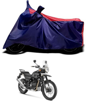 VESMEI Two Wheeler Cover for Royal Enfield(Twin, Red)