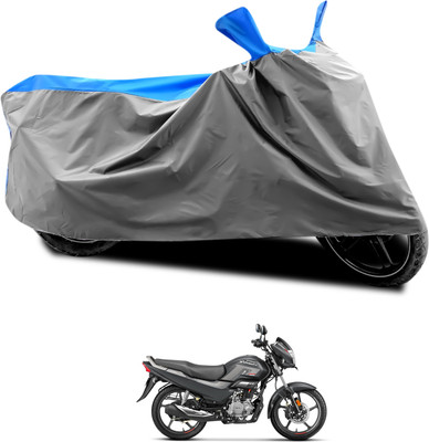 CODOKI Waterproof Two Wheeler Cover for Hero(MotoCorp Super Splendor, Grey, Blue)