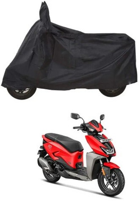Tritika Waterproof Two Wheeler Cover for Hero(Activa 125, Black)