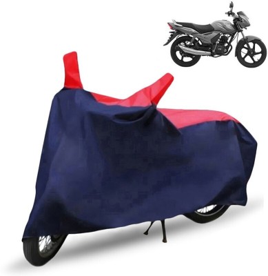 Mdstar Waterproof Two Wheeler Cover for TVS(Star City, Red, Blue)