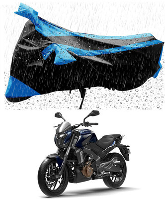 THE REAL ARV Two Wheeler Cover for Bajaj(Dominar 250, Blue, Black)