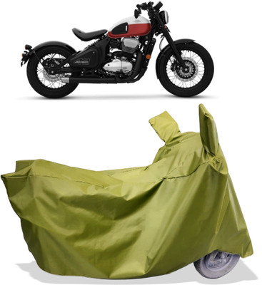 Amexride Two Wheeler Cover for JAWA(42, Maroon)