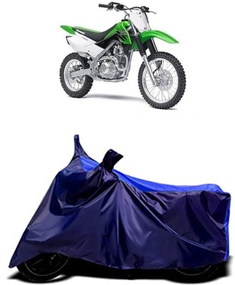 VESMEI Two Wheeler Cover for Kawasaki(KLX 110, Blue)