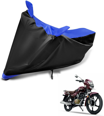 Euro Care Waterproof Two Wheeler Cover for TVS(Radeon, Blue)