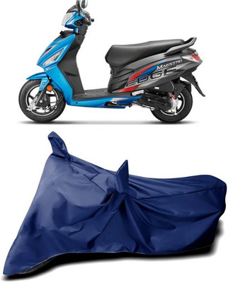 AASHTIK MART Two Wheeler Cover for Hero(Maestro Edge, Blue)