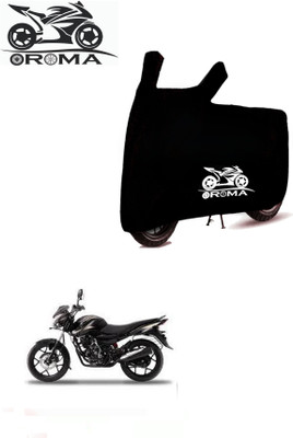 DeepShakshi AUTOMOTIVE Waterproof Two Wheeler Cover for Bajaj(Discover 150 s, Black)