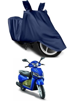 Ascension Two Wheeler Cover for Mahindra(Gusto Electric, Blue)