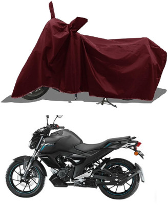 AESTRYD Two Wheeler Cover for Yamaha(FZ S FI (V 2.0) BS6, Maroon)