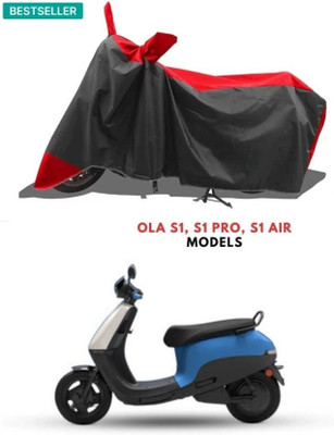 smwzxyu Waterproof Two Wheeler Cover for Ola(Red)
