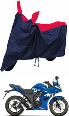 HMS Two Wheeler Cover for Suzuki(Gixxer, Red, Blue)