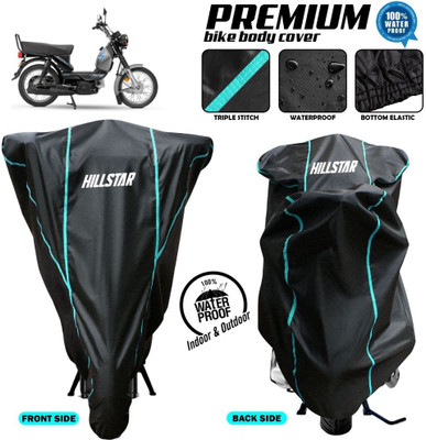 AutoGalaxy Waterproof Two Wheeler Cover for TVS(XL 100, Black)