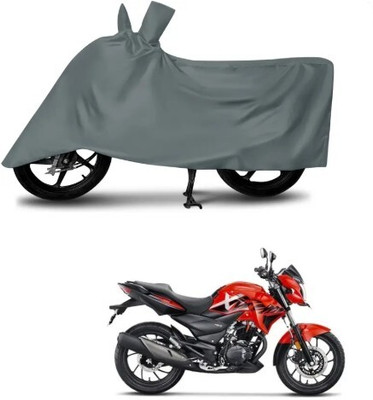 JVBRANGI Waterproof Two Wheeler Cover for Hero(Xtreme 200R, Grey)