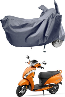 Amexride Two Wheeler Cover for TVS(Jupiter 125, Grey)