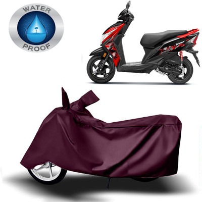 DeepShakshi AUTOMOTIVE Waterproof Two Wheeler Cover for Honda(Dio, Maroon)