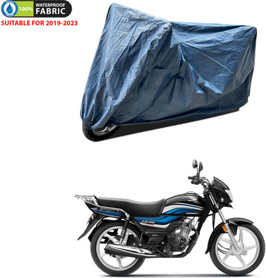 PAGORA Waterproof Two Wheeler Cover for Honda(CD 110 Dream, Blue)