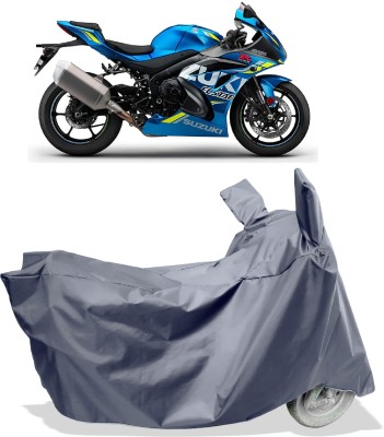 Amexride Two Wheeler Cover for Suzuki(GSX-R1000 ABS, Grey)