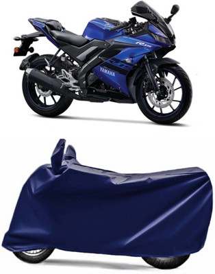 DeepShakshi AUTOMOTIVE Two Wheeler Cover for Yamaha(R15 V3, Blue, Blue)