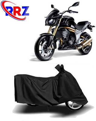 RRZ Waterproof Two Wheeler Cover for Mahindra(Mojo, Black)