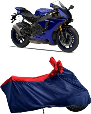 APNEK Waterproof Two Wheeler Cover for Yamaha(YZF R1, Blue, Red)