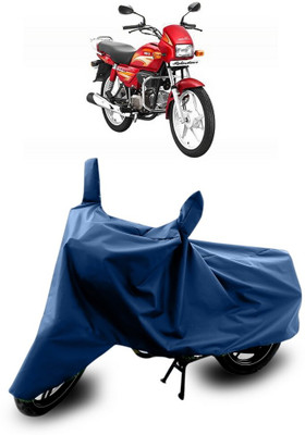 THE REAL ARV Waterproof Two Wheeler Cover for Hero(Blue)