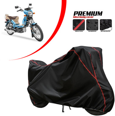 PAGORA Waterproof Two Wheeler Cover for TVS(XL 100 Heavy Duty, Black)