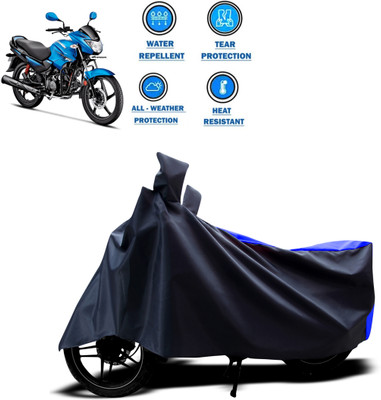 CODOKI Waterproof Two Wheeler Cover for Hero(Glamour FI, Blue)