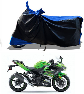 DeepShakshi AUTOMOTIVE Waterproof Two Wheeler Cover for Kawasaki(Ninja 650 BS6, Blue)